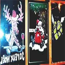 Vitrine de Noël